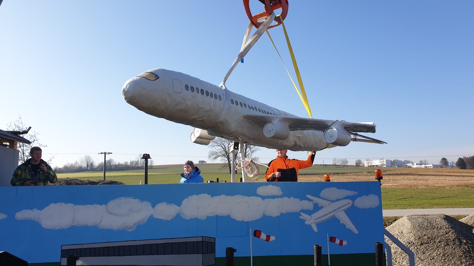 Erstflug!