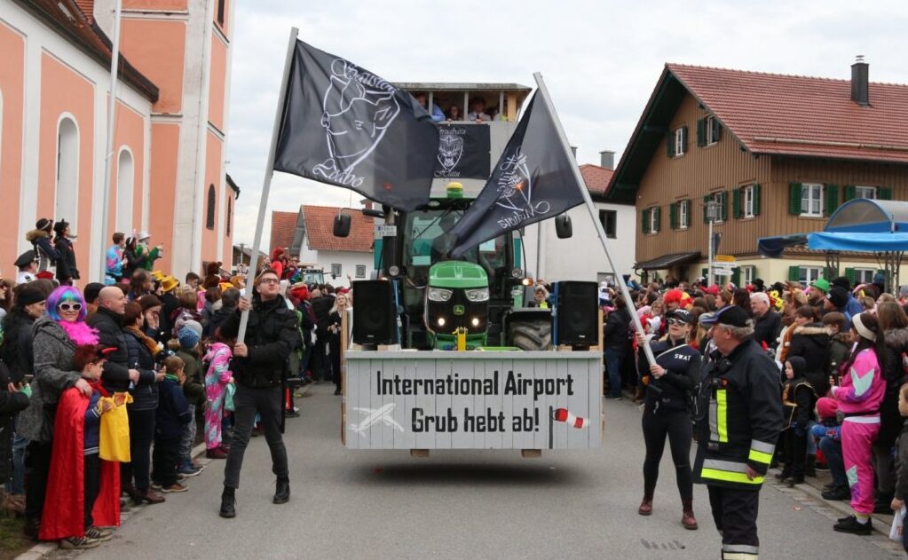 Grub hebt ab nach Rainding 2023